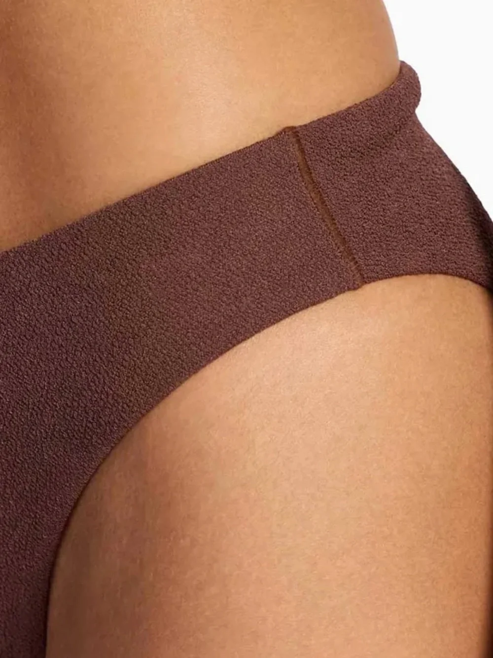 nuuds Brown V-Neck Bikini Set